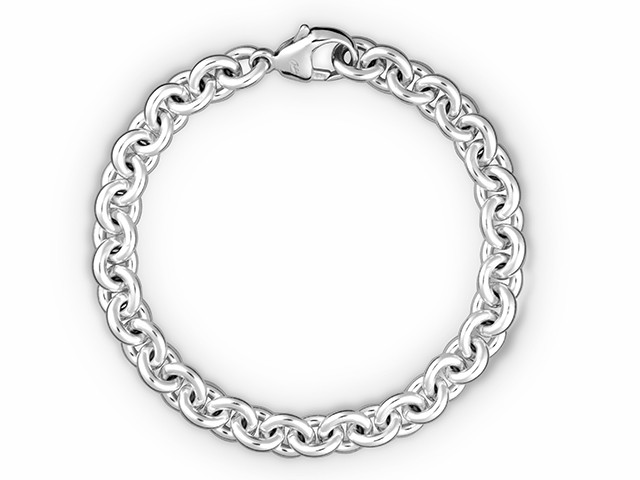 Quinn - Zilveren fantasie armband 19cm, 190x7mm - 0284730