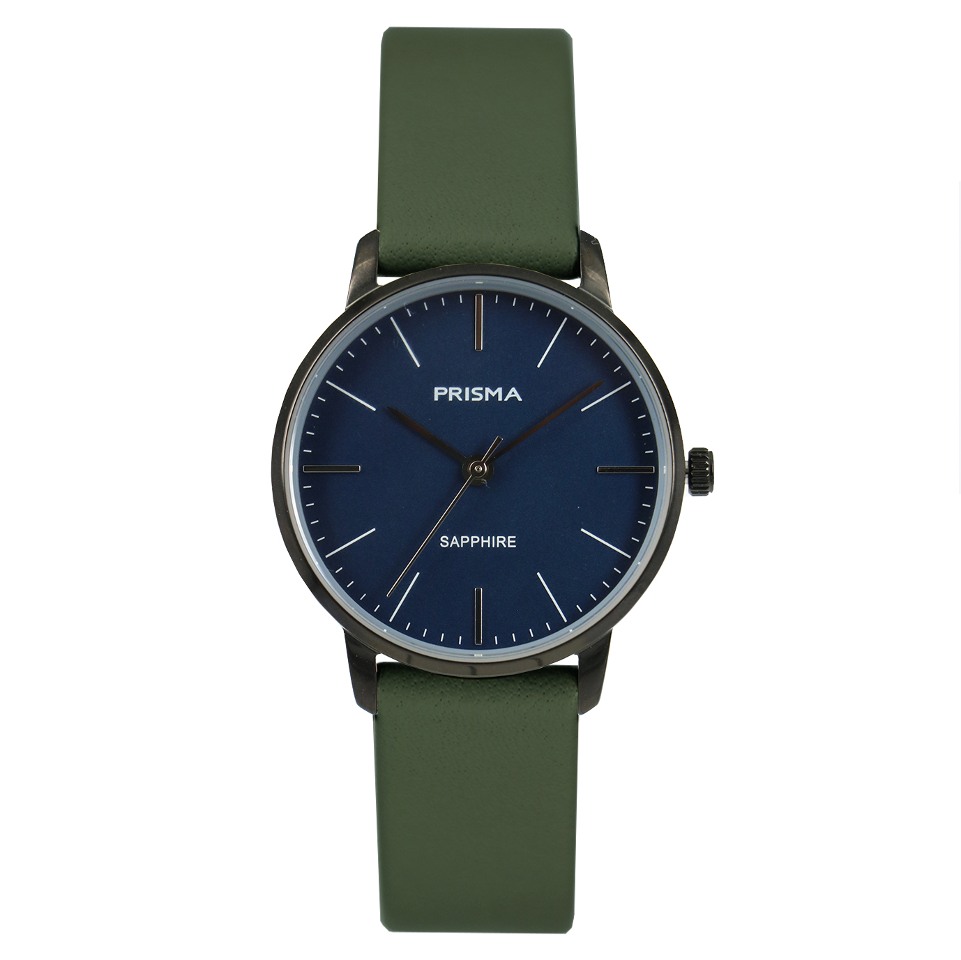 Prisma horloge P.2093 Heren/dames Edelstaal saffierglas 5 ATM 

Algemeen
Geslacht: heren/dames
Model: P.2093
EAN: 8716667171039

Voordelen
- echt lederen groen band 
- wijzerplaat blauw met zilvere streepjes
- glas is zeer krasvast
- Geschikt voor polsomtrek (max. 200 mm)
- 5ATM waterdicht: handenwassen, regen
- quartz
- maat kast 33mm (breedte) 7,5mm (dikte)

