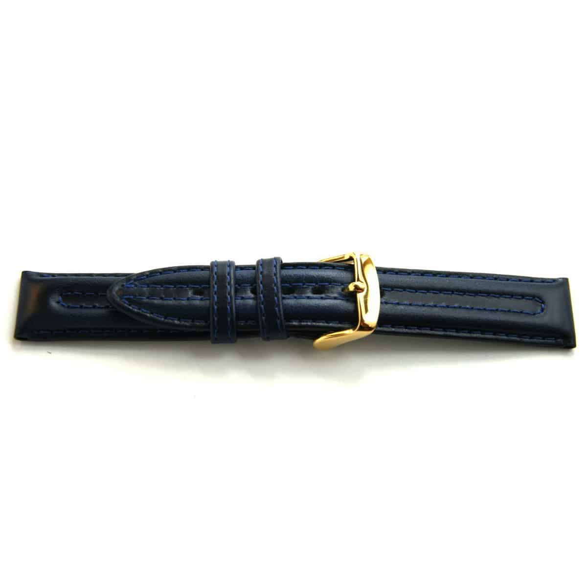 Lederen horlogeband glad, gestikt en dubbel gevuld.
Kleur band: Blauw
Band dikte: 4.5mm
Band lengte: 75/115mm
Band breedte: 18mm
Gesp: All Stainless Steel
Bekleding binnenband: glad leer
Gestikt: Ja
Pushpin: Exclusief
Hypo allergisch: -