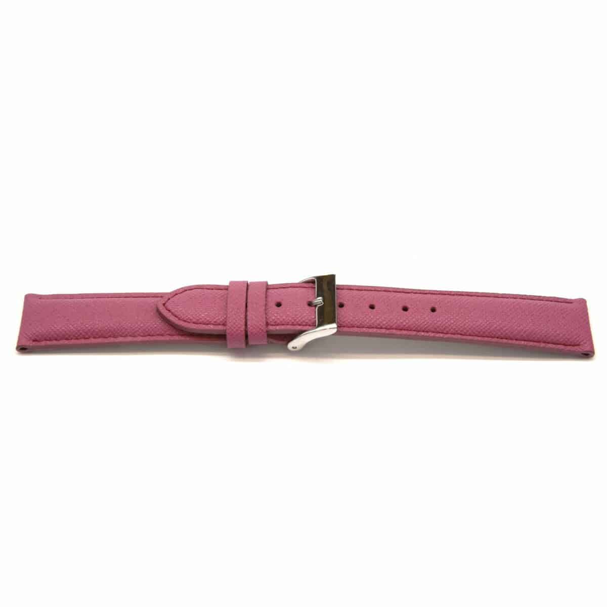 Italiaans lederen horlogeband, hypo allergies.
Kleur band: Roze
Band dikte: 4.5mm - 3mm
Band lengte: 80/120mm
Band breedte: 18x16mm
Gesp: All Stainless Steel
Bekleding binnenband: Nubuck
Gestikt: Ja, Roze
Pushpin: Inclusief
Hypo-allergeen:- 
NFC Chip: Nee
EAN: 4782863703187