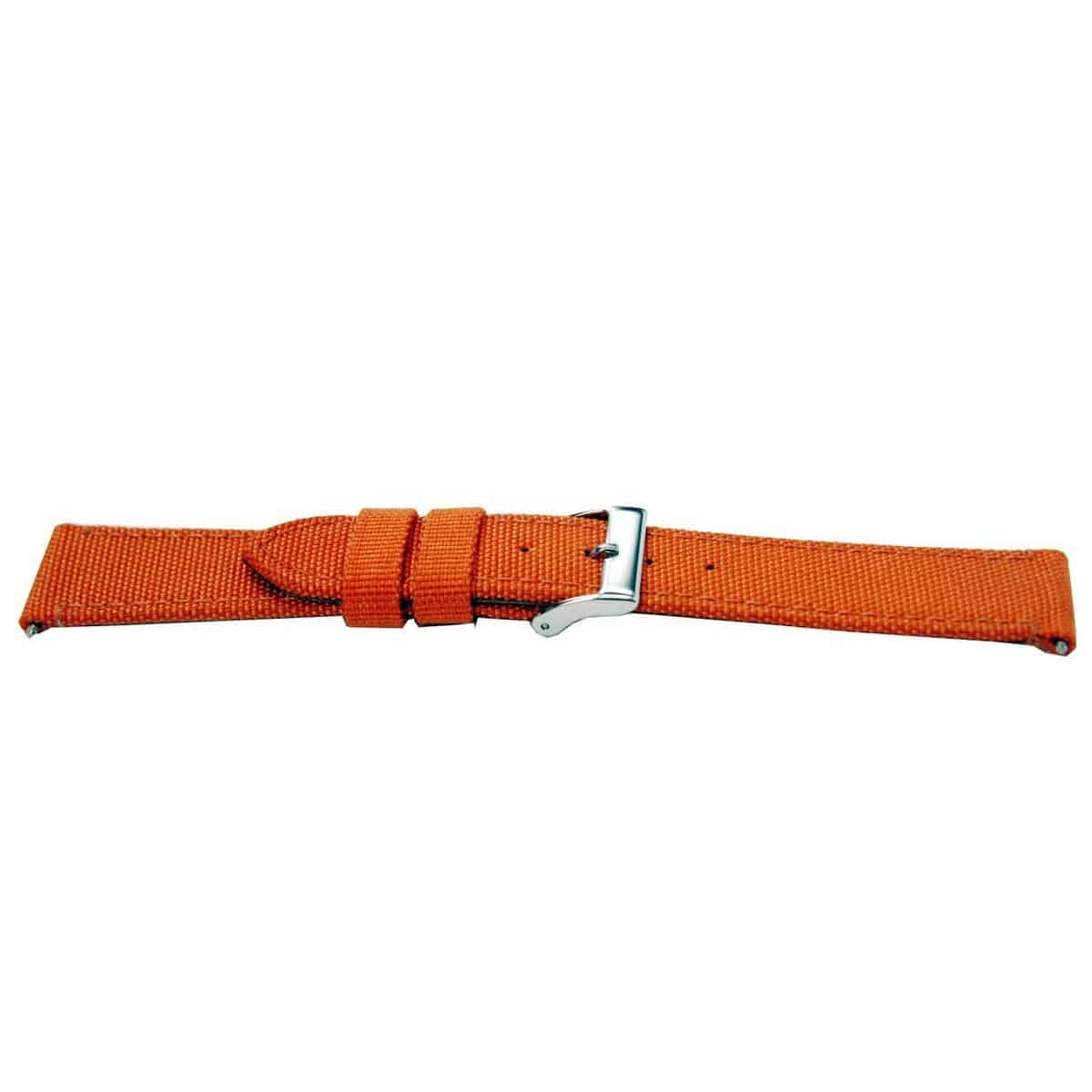 Nylon horlogeband oranje CUA53, bewerkt en gestikt.
Kleur band: Oranje
Band dikte: 3.2mm
Band lengte: 75/115mm
Band breedte: 18x16mm
Gesp: All Stainless Steel
Bekleding binnenband: Nubuck
Gestikt: Ja
Pushpin: Inclusief
Hypo allergisch: Ja