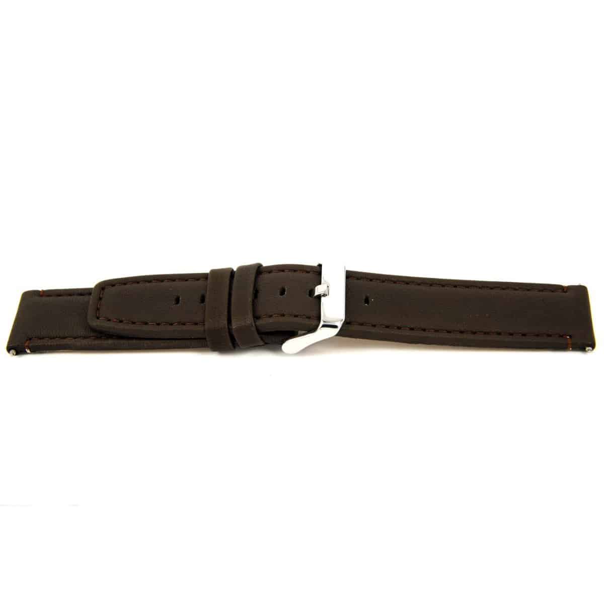 Italiaans lederen horlogeband, G195/WPR82 bruin, waterproef, glad en gestikt. 
Kleur band: Bruin
Band dikte: 2.3mm
Band lengte: 75/115mm
Band breedte: 20x20mm
Gesp: All Stainless Steel
Bekleding binnenband: Nubuck
Gestikt: Ja
Pushpin: Inclusief
Hypo allergisch: Ja
EAN; 4782586362159