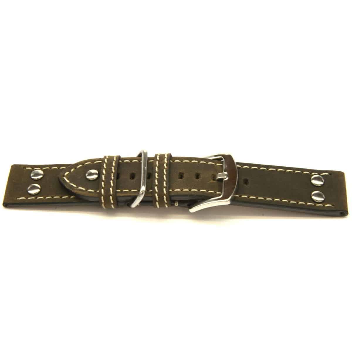 Italiaans lederen vintage look horlogeband, oil bruin , bewerkt en gestikt met stuts.
Kleur band: Bruin
Band dikte: 3.5mm
Band lengte: 83/125mm
Band breedte: 22x22mm
Gesp: All Stainless Steel
Bekleding binnenband: Nubuck
Gestikt: Ja
Pushpin:Exclusief
Hypo allergisch: Ja
EAN: 4783853540829
