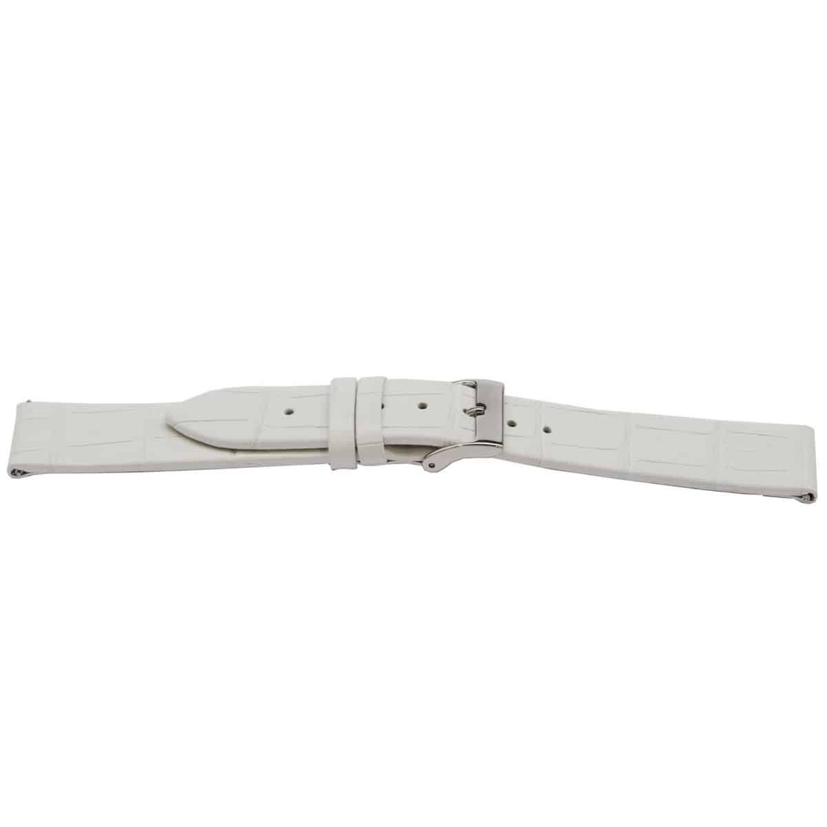 Kalfslederen horlogeband, hypo allergeen.
Kleur band: Wit
Band dikte: 2.8mm
Band lengte: 80/120mm
Band breedte: 22x20mm
Gesp: Edelstaal
Bekleding binnenband: Nubuck
Gestikt: Nee
Pushpin: Inclusief
Waterproef: Nee
NFC Chip: Nee
Hypo-allergeen: Ja
EAN: 4782863501226