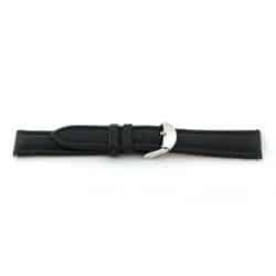 Italiaans lederen horlogeband, WPR30 zwart, waterproef, glad en gestikt. 
Kleur band: Zwart 
Band dikte: 2.3mm
Band lengte: 80/120mm
Band breedte: 18x16mm
Gesp: All Stainless Steel
Bekleding binnenband: Nubuck
Gestikt: Ja
Pushpin: InclusiefHypoallergeen: Ja
EAN; 4782586360148