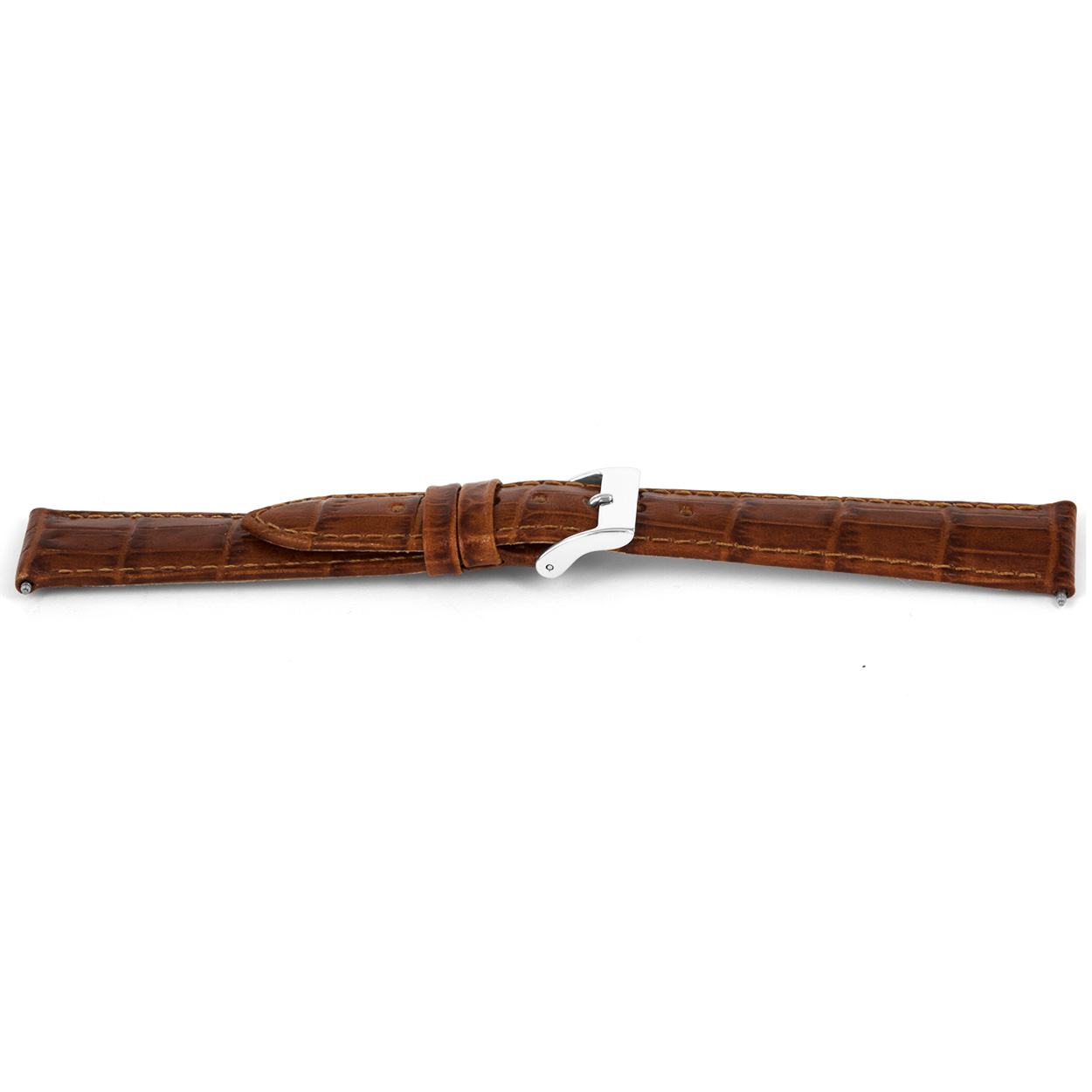 Italiaans lederen horlogeband, G62/OXF11 bruin, glad en gestikt. 
Kleur band: Cognac bruin
Band dikte: 2.5mm
Band lengte: 70/110mm
Band breedte: 12x10mm
Gesp: Edelstaal
Bekleding binnenband: Nubuck
Gestikt: Ja, bruin
Pushpin: Inclusief
Waterproef: Nee
NFC Chip: Nee
Hypo-allergeen: Ja
EAN: 4780258634115

Code: catd283