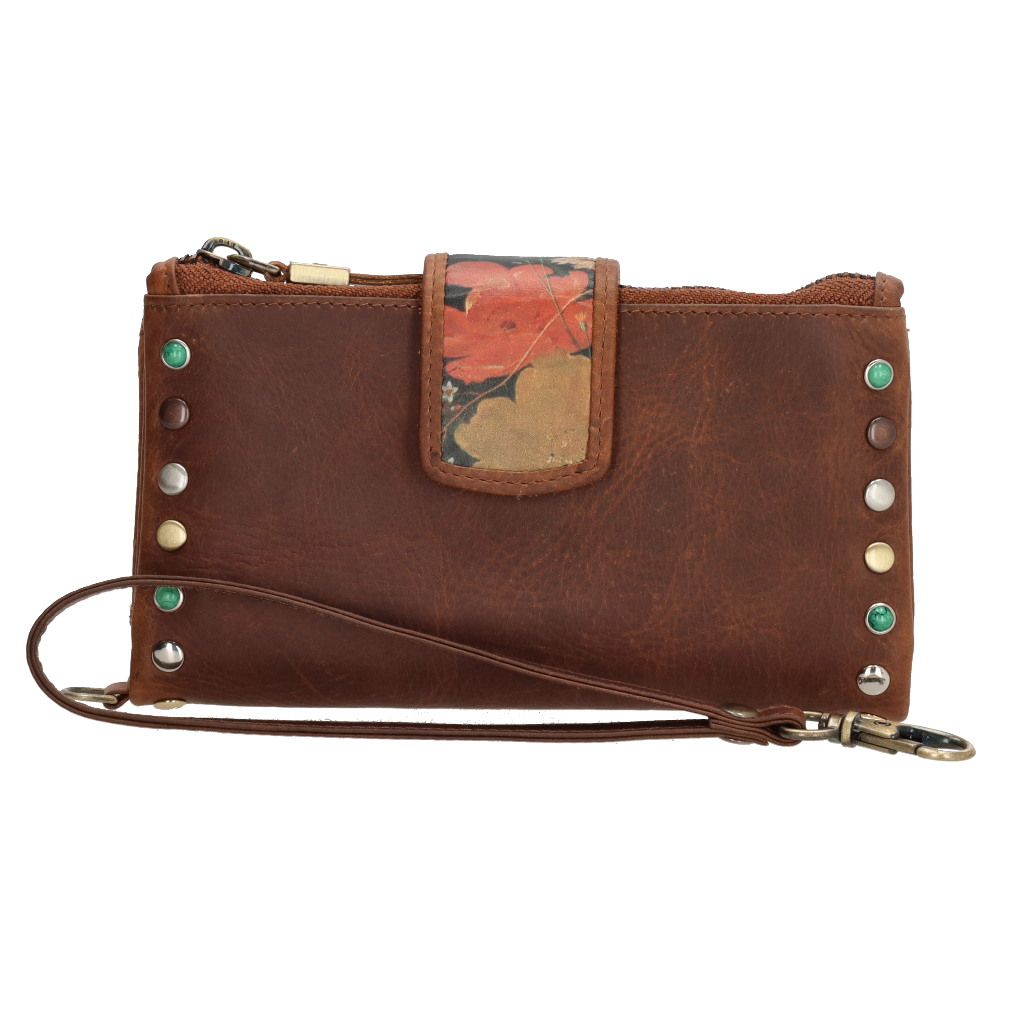 Moet je even snel de deur uit en wil je wel je belangrijkste spullen mee? Dan is deze portemonnee uit de Masterpiece collectie van Micmacbags ideaal! Je muntgeld, briefgeld, telefoon, ID én pasjes passen allemaal in deze leuke portemonnee. In de portemonnee is ruimte voor 11 pasjes. Door het handzame formaat neem je 'm gemakkelijk overal mee naar toe. Ga jij op pad met deze topper? 

De Masterpiece collectie van Micmacbags is geïnspireerd op het kunstwerk 'Bloemen en een horloge' van de stillevenschilder Abraham Mignon. Met de Masterpiece collectie wordt een stukje kunst aan jou doorgegeven! De tassen en portemonnees zijn gemaakt van onze cow pull up, een sterke leersoort die alleen maar mooier wordt door het te gebruiken.

De eigenschappen van deze portemonnee zijn: 

11 creditcardvakken 
Briefgeldvak 
Muntgeldvak 
Telefoonvak met ritssluiting 