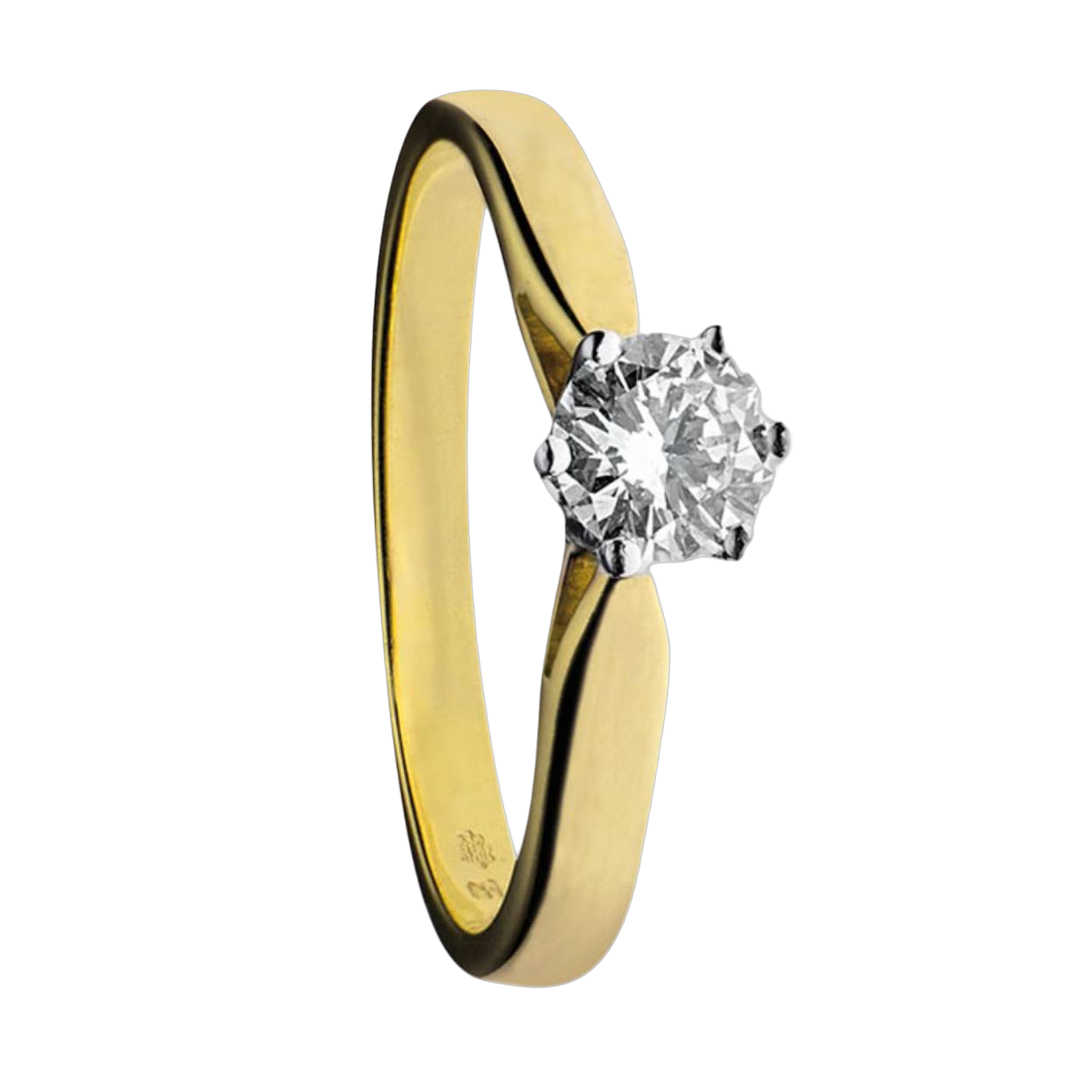 diamanten ring 0.20