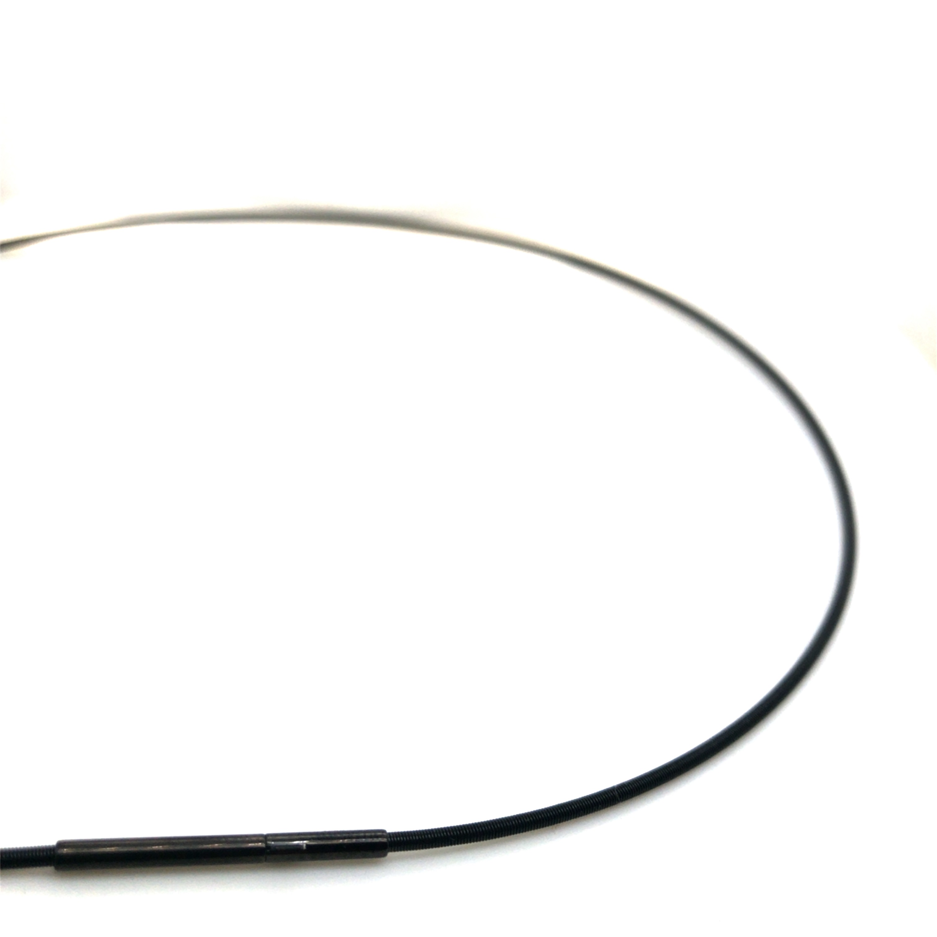 Spiralcollier Edelstahl schwarz für HeadFix
