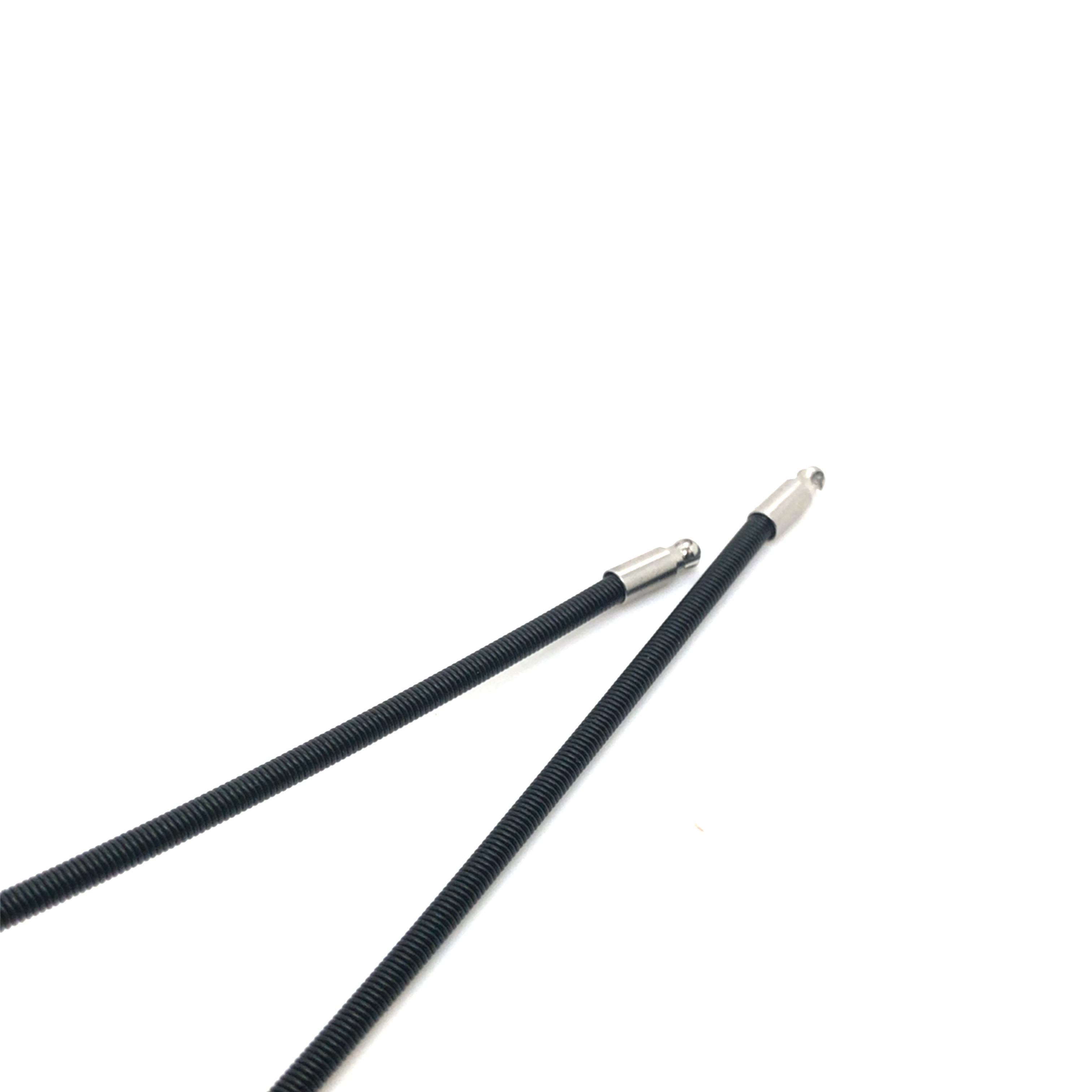 Spiralcollier Edelstahl schwarz für HeadFix