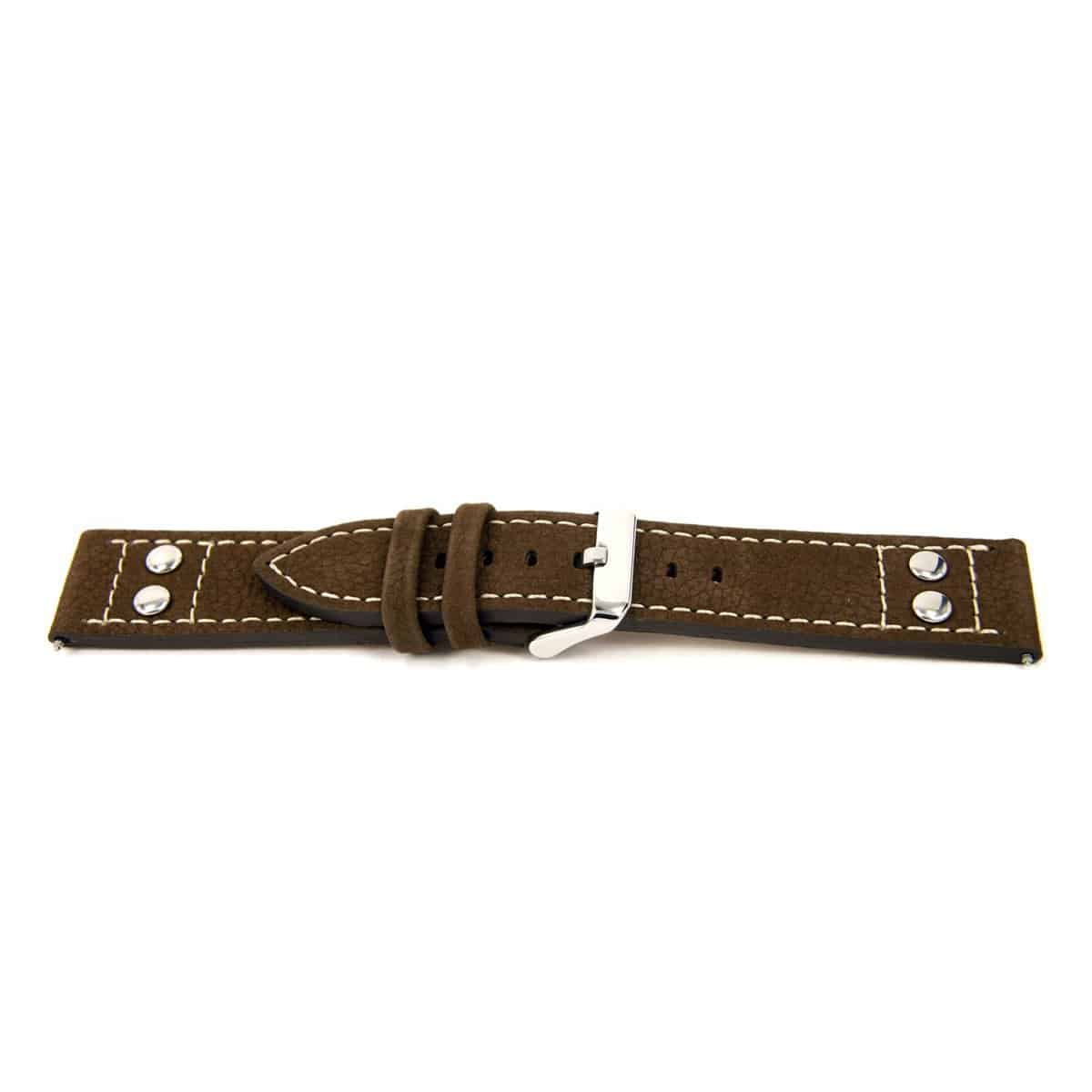 Italiaans lederen horlogeband bruin K469/WPN10, nubuck en gestikt met stuts.
Kleur band: Bruin
Band dikte: 3.6mm
Band lengte: 78/120mm
Band breedte: 24x22mm
Gesp: All Stainless Steel
Bekleding binnenband: Nubuck
Gestikt: Ja
Pushpin: Inclusief
Hypo allergisch: Ja