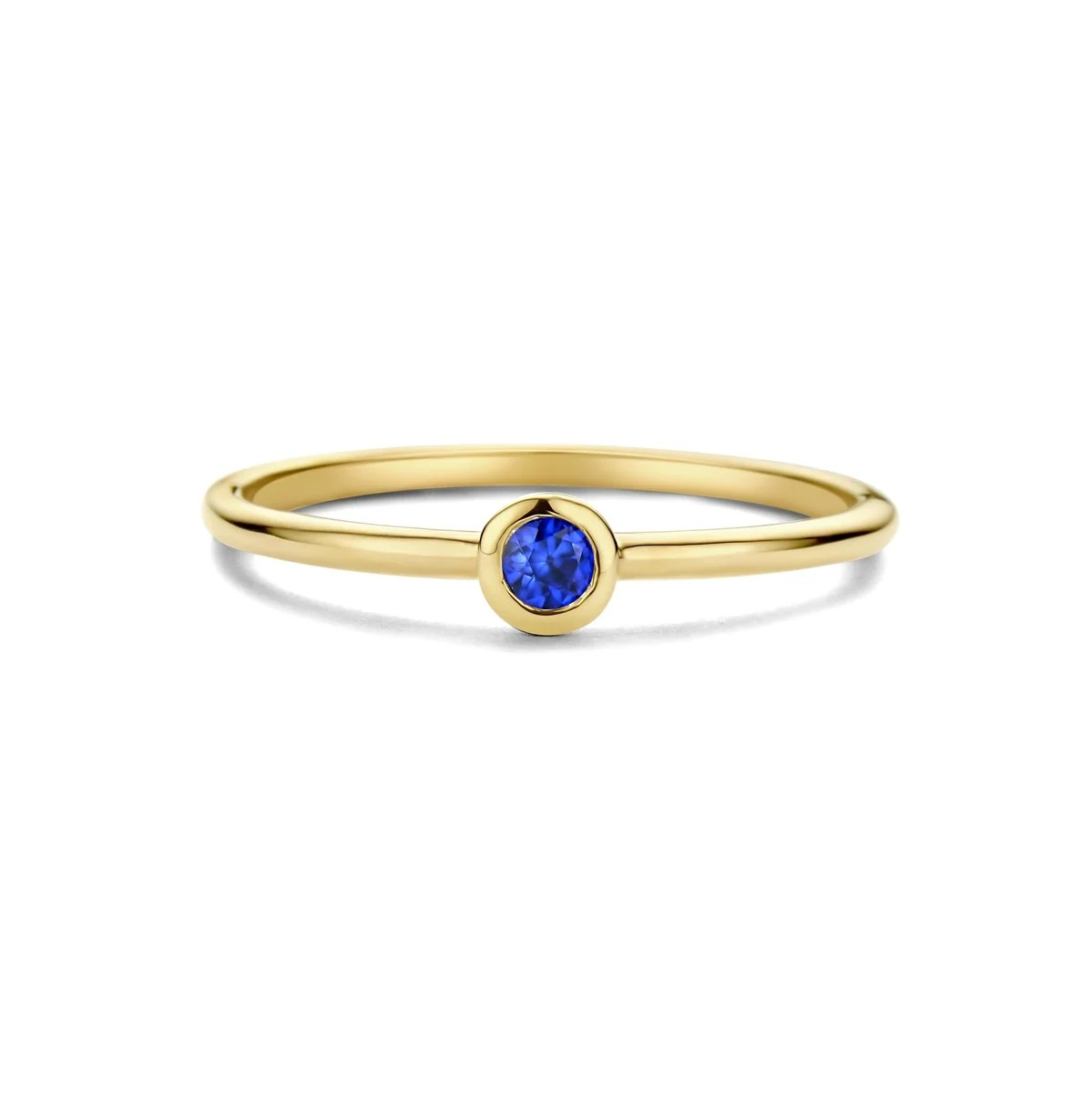 Deze prachtige Swing Jewels geboortesteenring is gemaakt van 14 karaat goud en heeft een schitterende saffier als geboortesteen voor de maand september. De ring heeft een uniek ontwerp en is perfect voor dagelijks gebruik of als een speciaal cadeau. Draag deze ring solo voor een subtiele look of combineer hem met andere ringen voor een elegante uitstraling. Laat je geboortemaand schitteren met deze adembenemende ring!