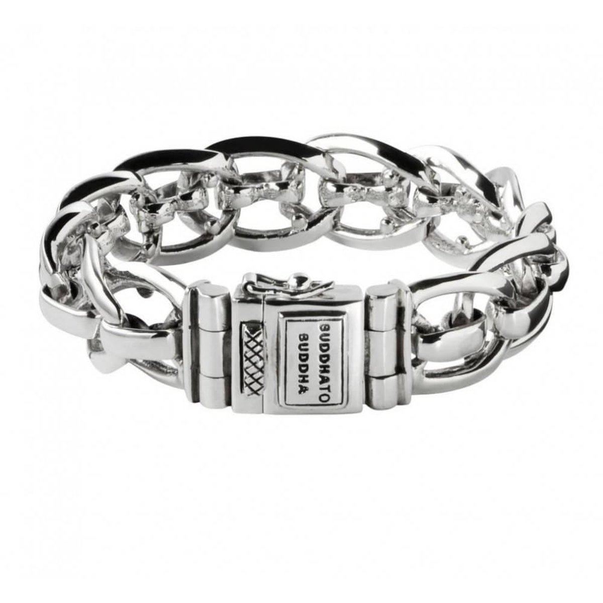Buddha to Buddha - 153 F Hanny Big Zilver Bracelet, 20,5cm