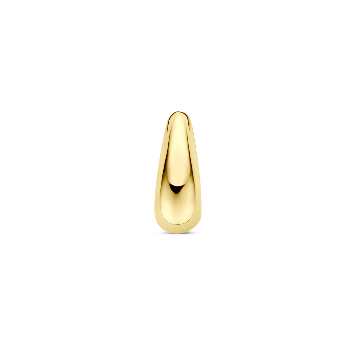 14k Geelgouden hanger met een afmeting van 13x5mm.