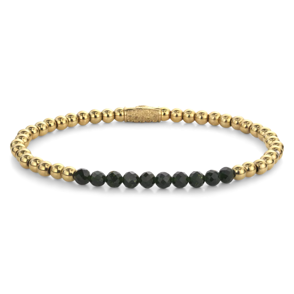 De Rebel & Rose Green Glam Rocks Mee RR-40156-G-S is een stijlvolle armband uit de categorie sieraden. Het heeft een verfijnde en glamoureuze uitstraling, perfect voor dagelijkse elegantie. Draag deze armband als een opvallende solo-accessoire of combineer met andere sieraden voor een gelaagde look. Ideaal voor zowel casual als formele gelegenheden.