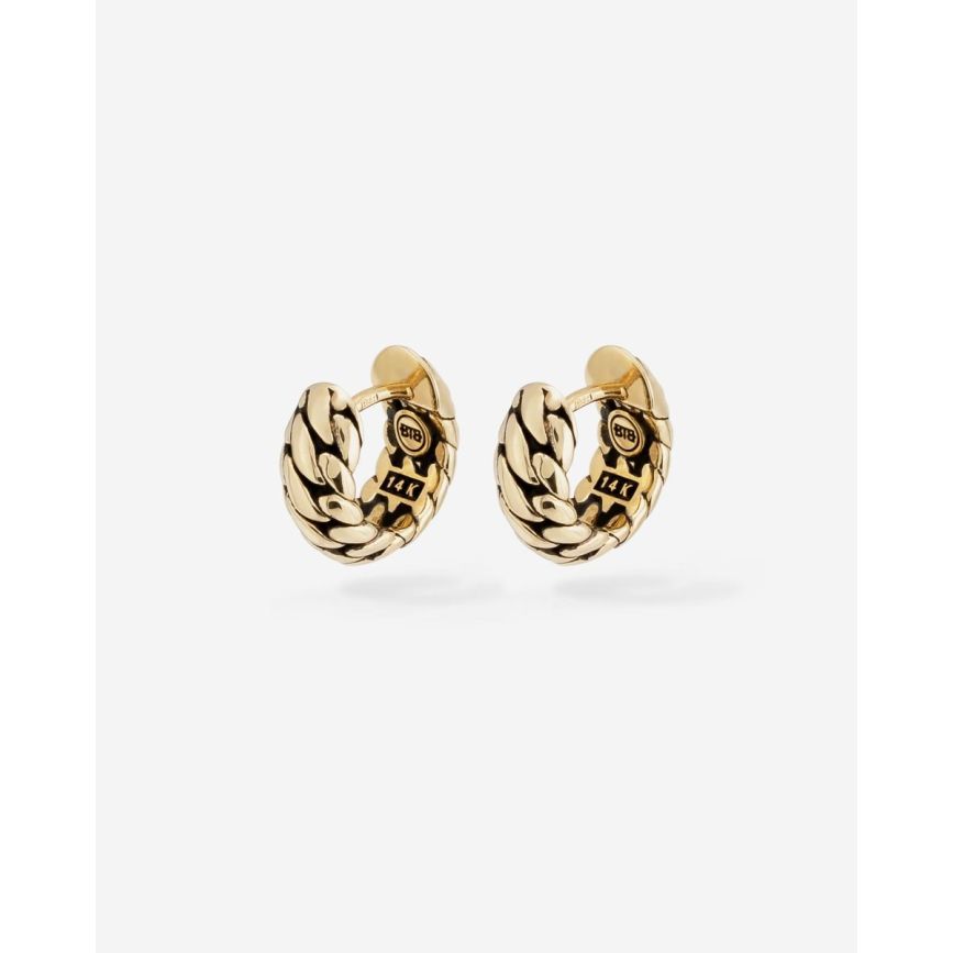 Buddha to Buddha G006 - Ben 14K Geelgouden Creolen