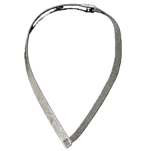 zilveren collier