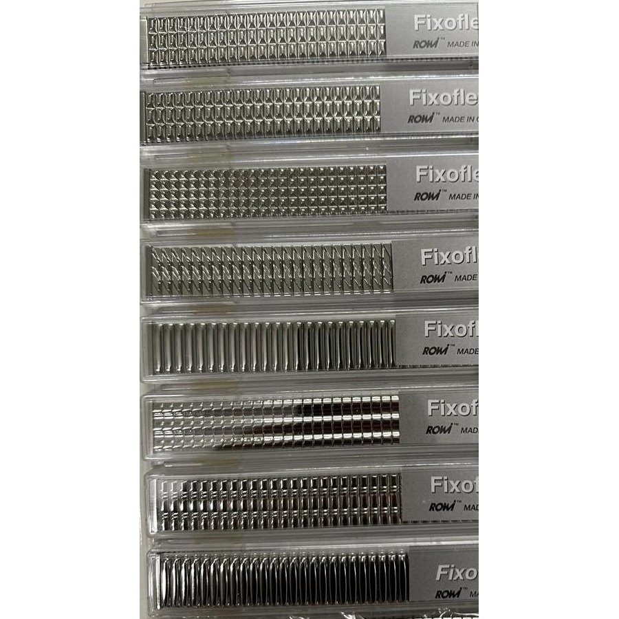 Luxe ROWI Fixoflex horlogerekband edelstaal 
Kleur band: Grijs/metaal
Band dikte: 4.3mm
Band lengte: 170 mm
Band breedte: 16mm 
Aanzet: 20mm
Gesp: NVT
Bekleding binnenband: NVT
Gestikt: NVT
Pushpin: Exclusief
EAN: