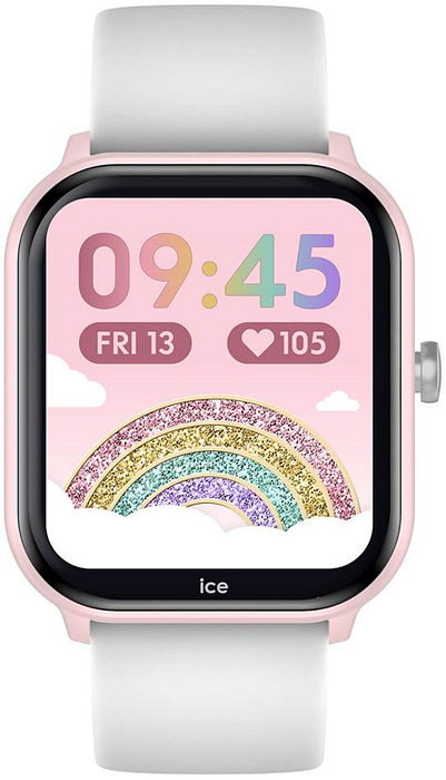 Ice Smart Junior 3.0
Smartwatch van Ice Watch voor kinderen

Kinderen kunnen hetzelfde horloge dragen als mama of papa met de ICE smart junior 3.0! Dit verbonden horloge met een helder, krachtig AMOLED-scherm is perfect voor kinderen tussen 6 en 12 jaar oud en past bij zowel de laatste trends als het DNA van het merk Ice-Watch. Het horloge is verbonden (of niet) met een smartphone en biedt een scala aan functies, waaronder het ontvangen van sms-berichten en meldingen (zolang je verbonden bent met je telefoon), het tellen van je stappen, een sportmodus, toegang tot een groot aantal spelletjes en nog veel meer... De wijzerplaten zijn meervoudig en kunnen worden aangepast aan je stemming! Met ouderlijk toezicht kunnen ouders een paar regels instellen voor het horloge van hun kind.

Fucties:
Notifications, achtergrond personalisatie, pedometer, rekenmachine, alarm, spelletjes, Weer, muziek controle, enz
Gezondheid:
Slaapmonitor, hartslagmeting, het zuurstofniveau in het bloed en de bloeddruk, enz
Sport:
Stappen, rennen, wielersport, voetbal, tennis, hiking, baseball, enz
