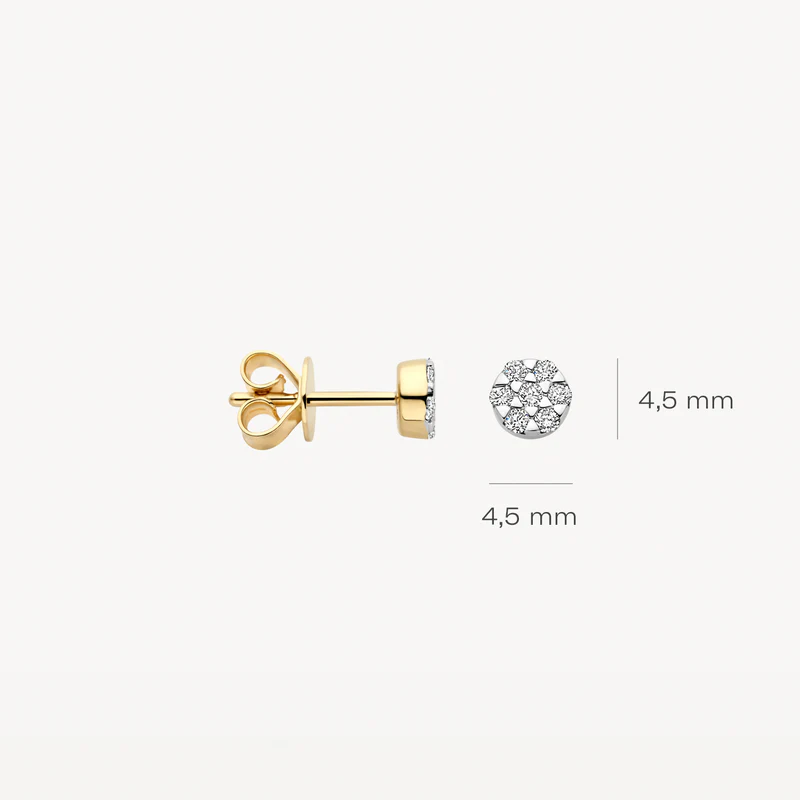 Blush Diamonds Oorknoppen