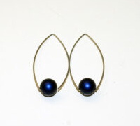 Oorhangers bol blauw