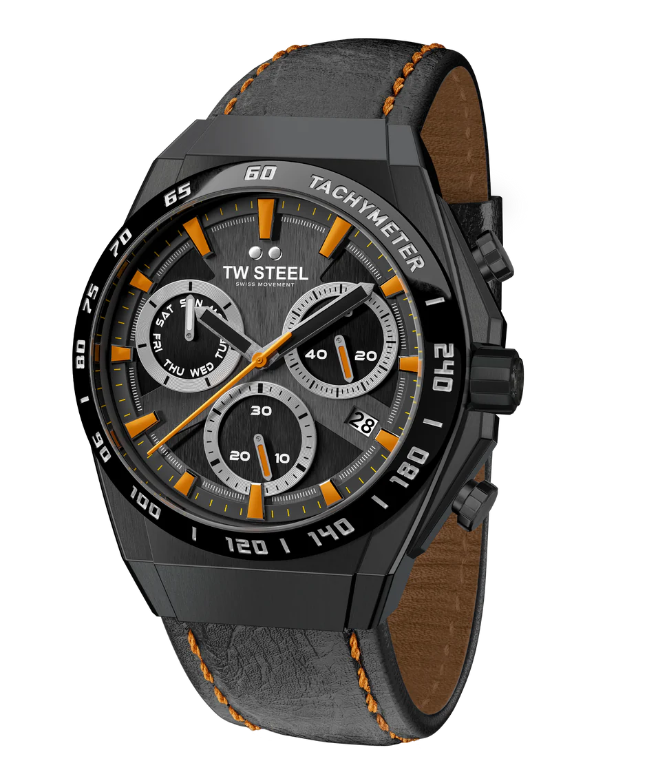 Zet jezelf op pole position met dit Fast Lane CEO Tech Limited Edition horloge. De CE4070 heeft een Zwitserse chronograaf als krachtbron en is voorzien van ontspiegeld saffierglas, 10 ATM en drie jaar wereldwijde garantie.