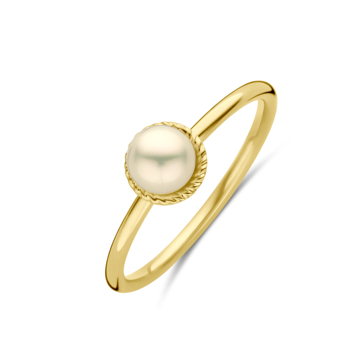 Gouden Ring met Parel