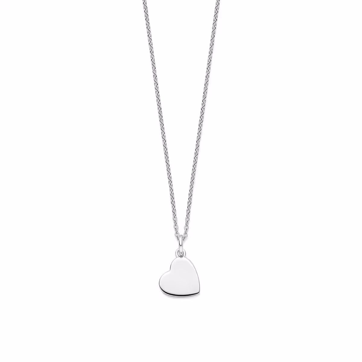 Dit prachtige Moments collier heeft een zilveren hart hanger en een lengte van 45cm. Het is perfect voor dagelijks gebruik of voor speciale gelegenheden. Draag het als een statement solo stuk of stapel het met andere kettingen voor een trendy look. Het collier kan op verschillende manieren worden gestyled, waardoor het een veelzijdige toevoeging is aan elke sieradencollectie. Koop nu en voeg wat extra sparkle toe aan je outfit!