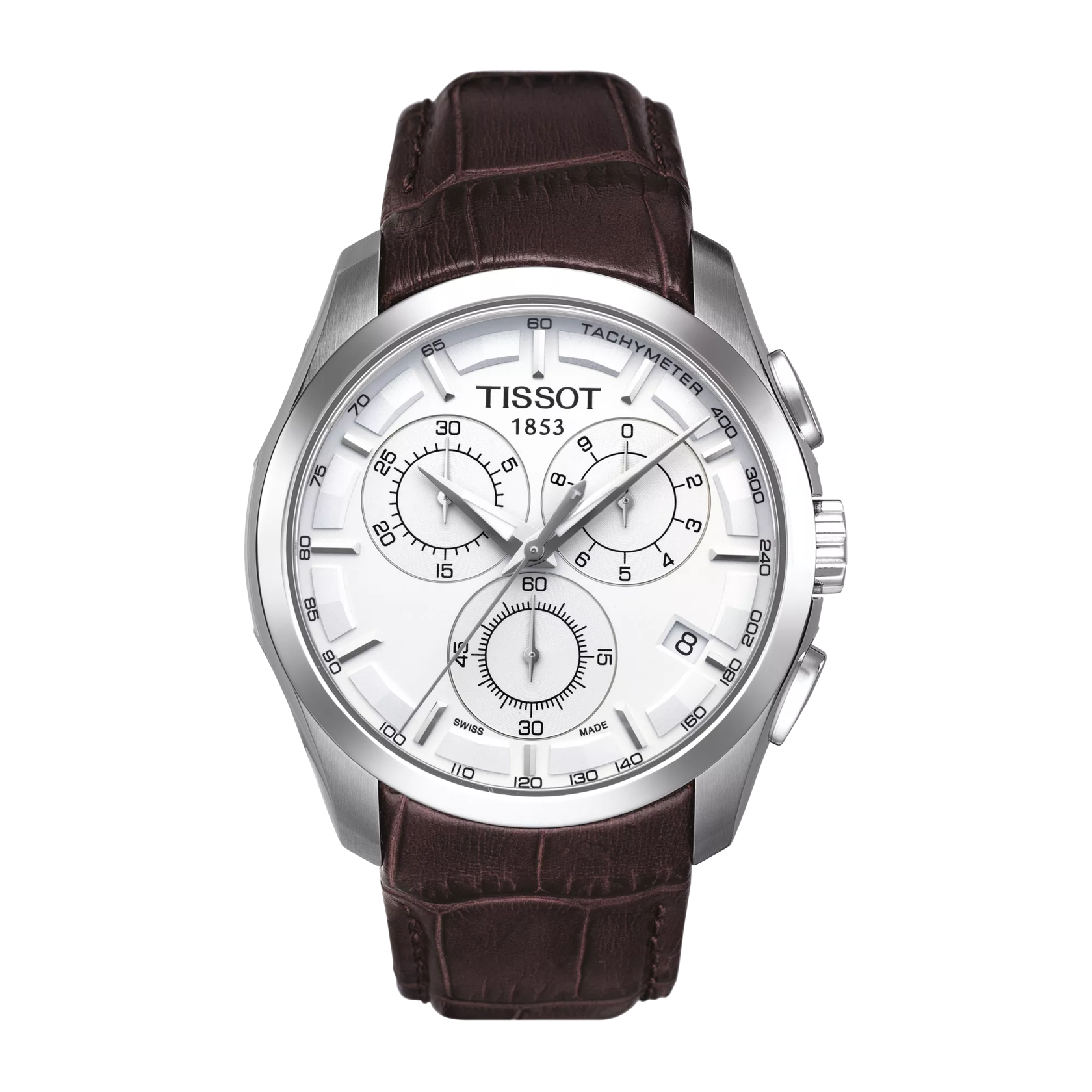 Evenals de creaties van 's werelds grootste modeontwerpers zijn de Tissot Couturier horloges een perfecte mix van passende elegante lijnen en materialen.
Deze horloges drukken hun "made to measure" uit met hun compromisloze aandacht voor detail.
Zij beloven alle modegrillen te overleven en de beproevingen van de tijd te weerstaan.