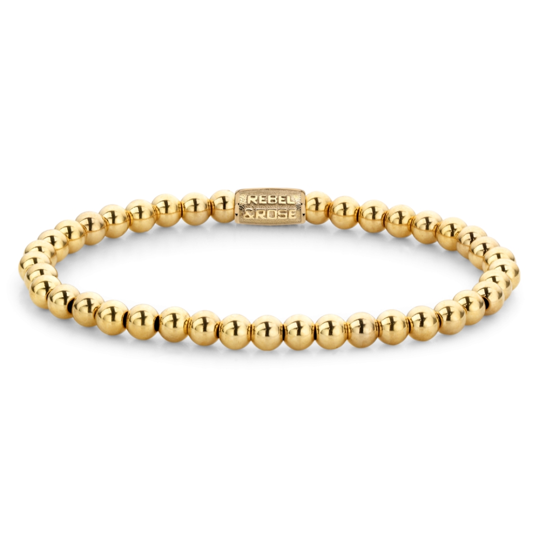 Rebel & Rose - Yellow Gold Only - 4mm Goldplated - Small