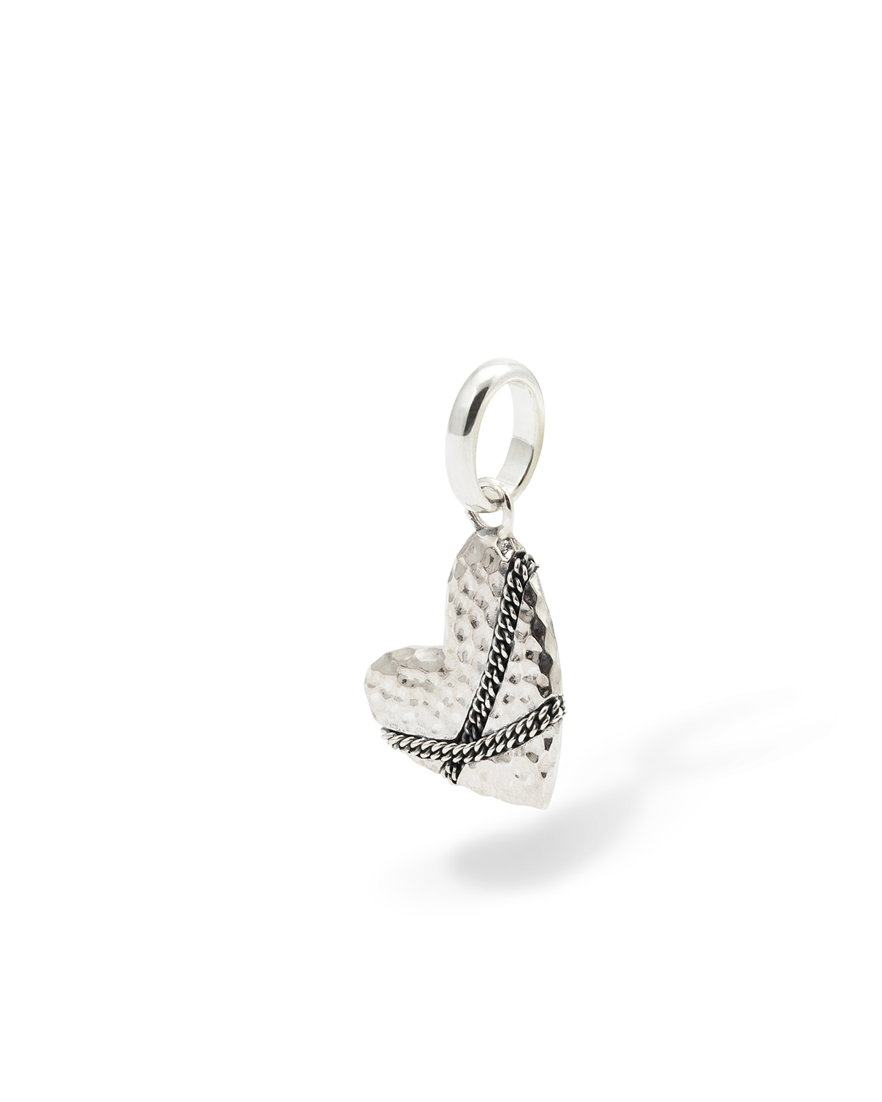 Buddha to Buddha - 915 one Heart Pendant Zilver, Valentijn Collectie - 001J099150100