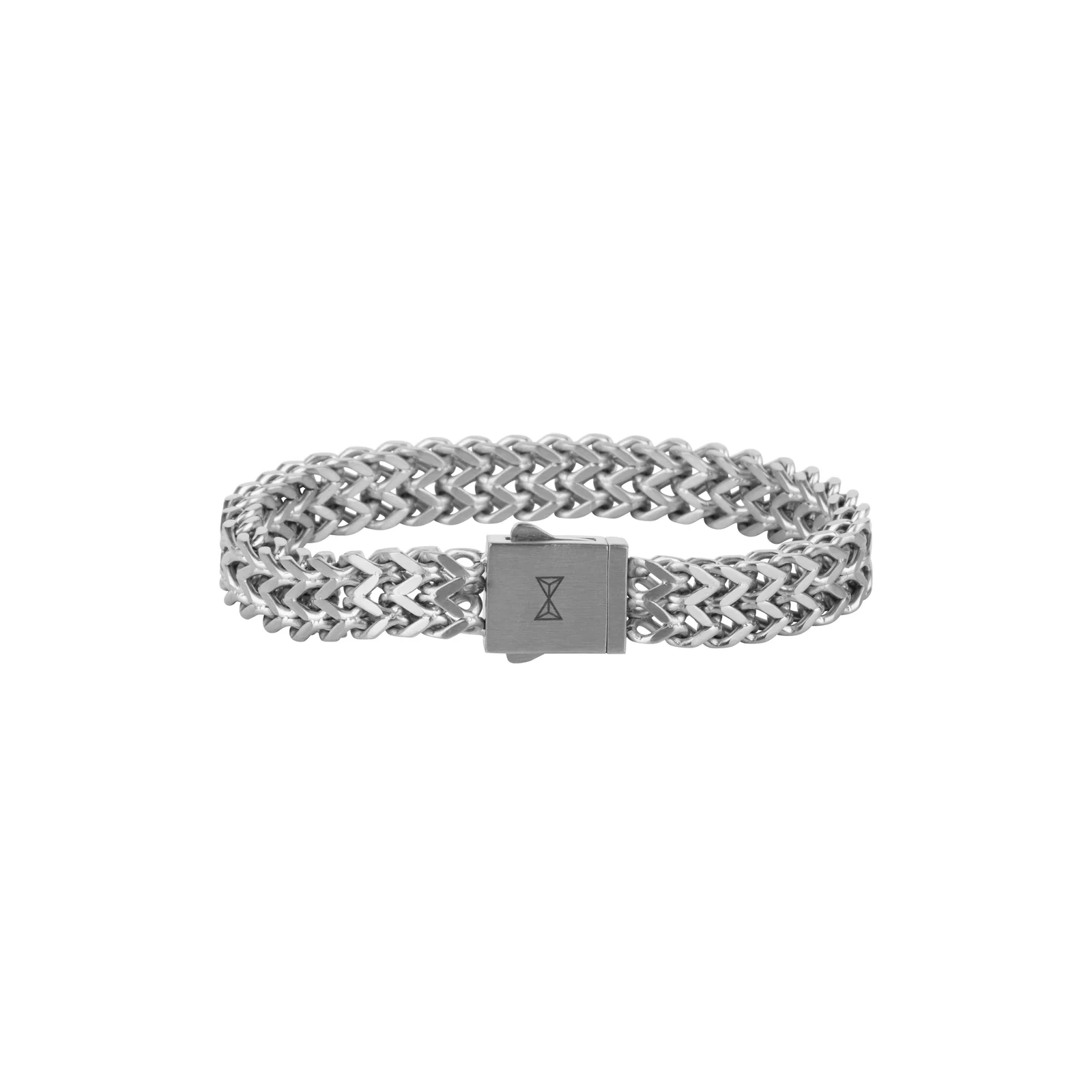 een stalen armband 