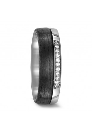 titanium met carbon en briljant