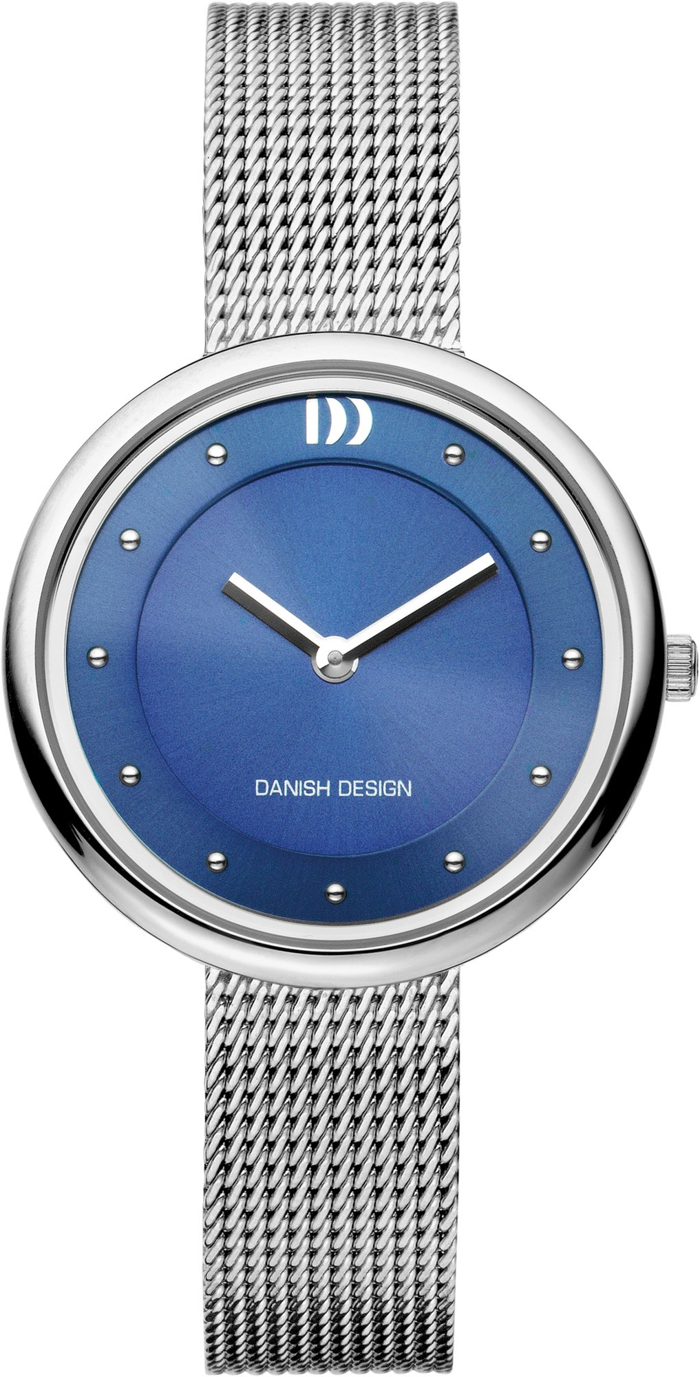 Dit Danish Design dameshorloge is gemaakt van edelstaal en heeft een prachtige band van edelstaal (Milanees). Dit horloge is voorzien van een quartz uurwerk waarop de tijd analoog kan worden afgelezen.