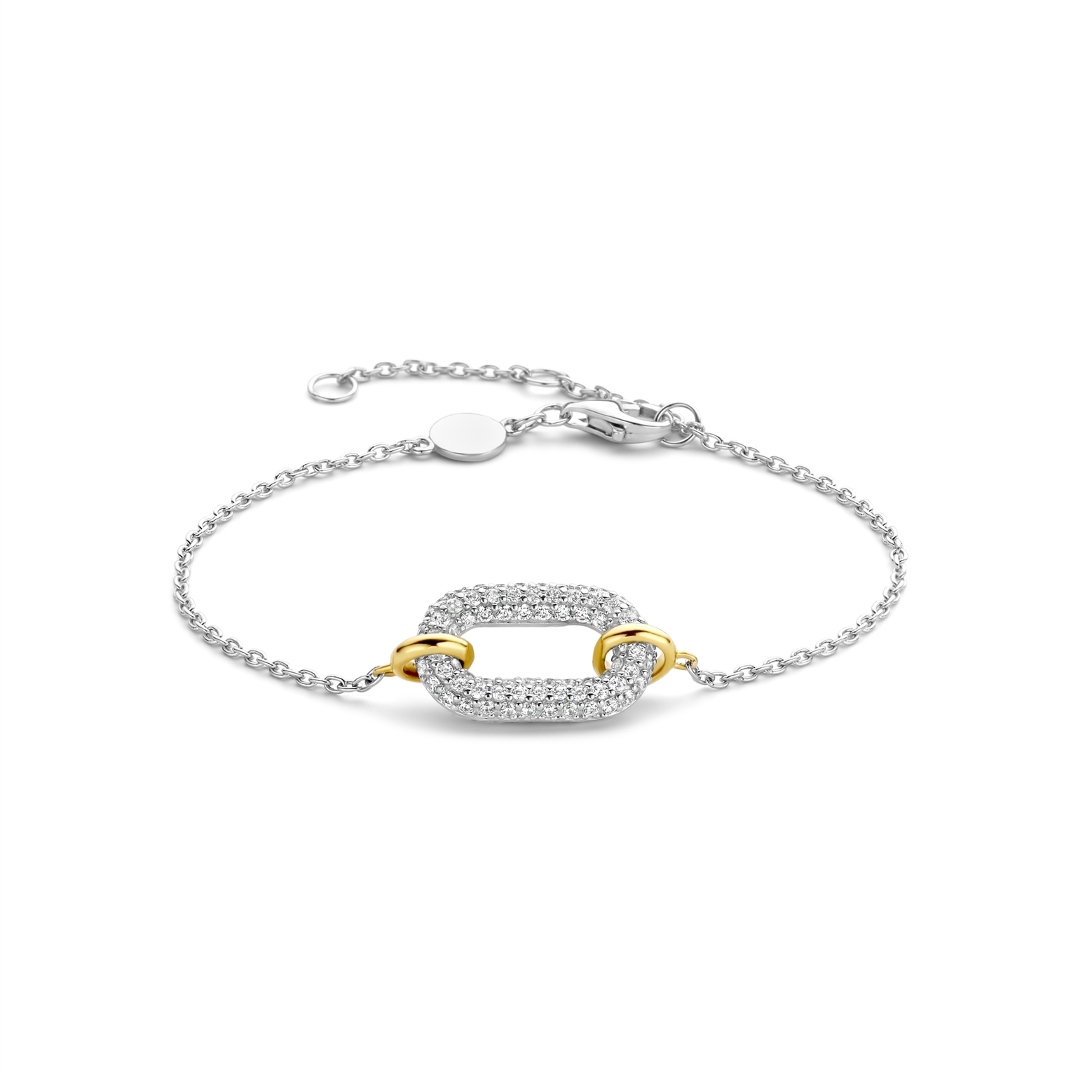 De TI SENTO - Milano ti-sento-milano-bracelet-23007zy 23007ZY is gemaakt van Zilver gold plated. De kleurstelling van deze armband is Wit met geel verguld. Alle TI SENTO - Milano producten worden geleverd in een luxe geschenkverpakking.