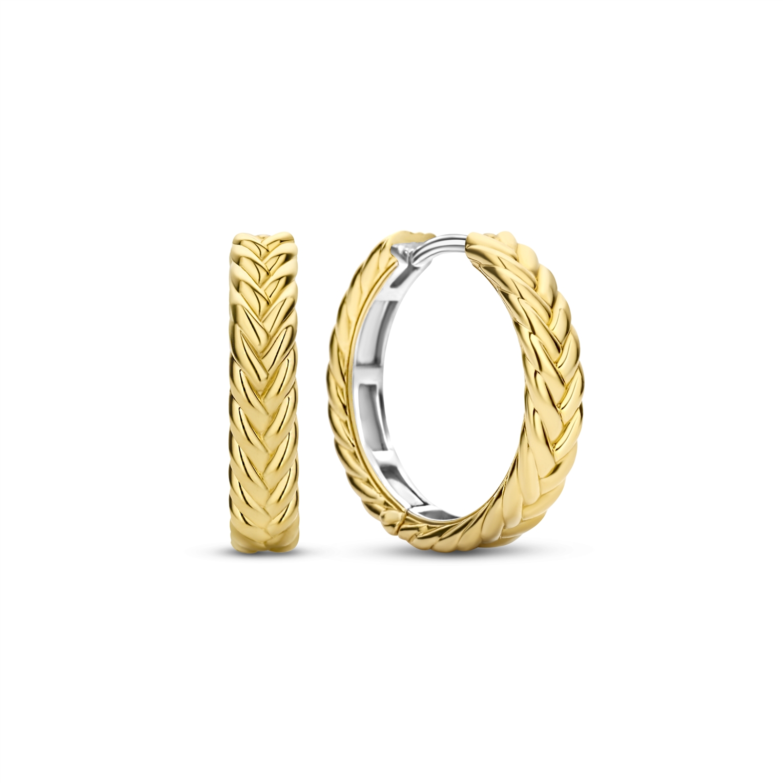 Deze TI SENTO - Milano Oorbellen 7883SY zijn gemaakt van Zilver gold plated. De kleurstelling van deze oorbellen zijn Zilver geel verguld. Alle TI SENTO - Milano producten worden geleverd in een luxe geschenkverpakking.