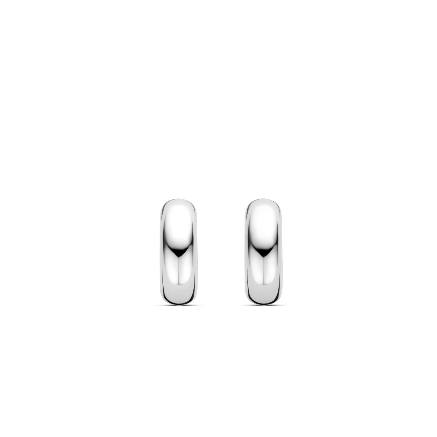 TI SENTO creolen, glad, rond/bol model