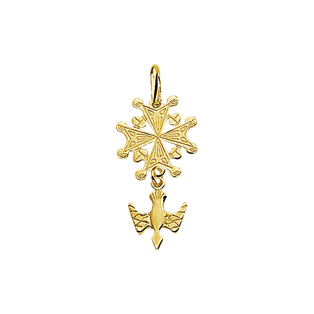Gouden Hanger Hugenoten Kruis