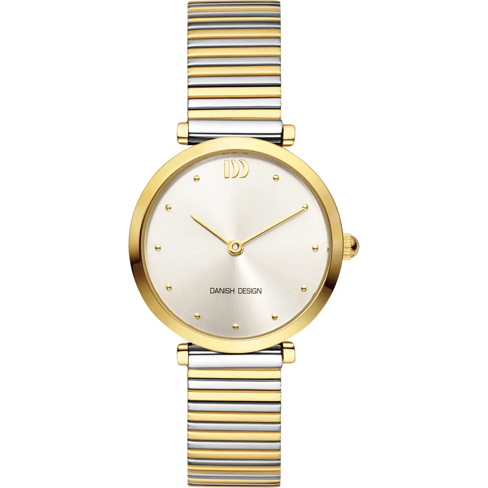 Dit Danish Design horloge heeft een kast gemaakt van Roestvrijstaal met een diameter van 27.5 mm en is voorzien van een metalen band. In de kast bevindt zich een Miyota kwaliteitsuurwerk en is afgewerkt met Mineraalglas.

Het horloge is 3ATM. Dit betekent dat het horloge spatwaterdicht is.. Verder wordt het horloge geleverd met 2 jaar garantie.