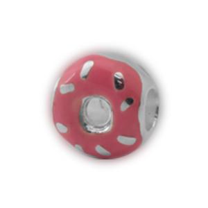 Kleurrijk en fantasievol uitgevoerd zorgt deze 925 zilveren en geëmailleerde bedel voor een vrolijke noot aan je armband of ketting.