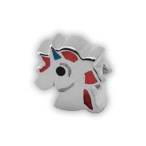 Kleurrijk en fantasievol uitgevoerd zorgt deze 925 zilveren en geëmailleerde bedel voor een vrolijke noot aan je armband of ketting.