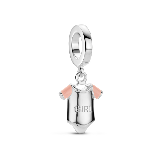 Zilveren Bedel past op alle armbanden zoals Pandora Troll Beads enz.