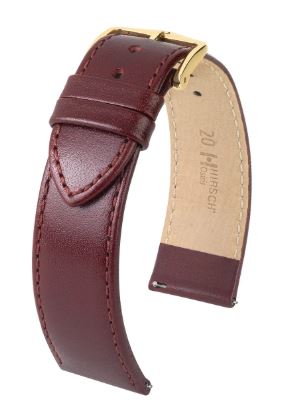 Hirsch Osiris M Burgundy Shiny Calf 12/10mm 03475160-1-12