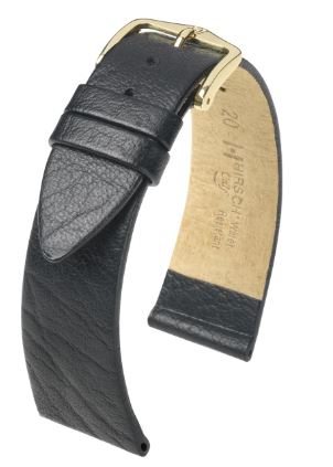 Hirsch Calf M NQR Black Leather Fibers 14/12mm 11100250-1-14