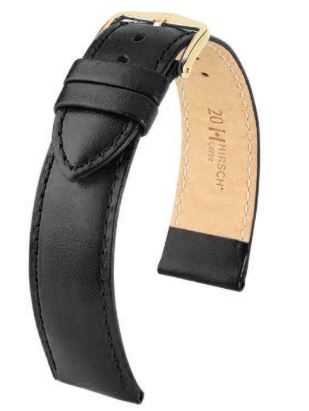 Hirsch Corse M NQR Black Leather Fibers 14/12mm 12100250-1-14