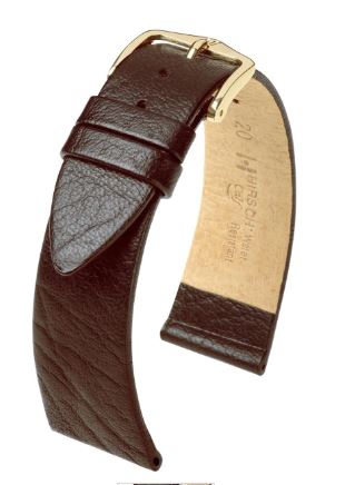 HIRSCH CALF M NQR BROWN LEATHER FIBERS 16/14MM 11100210-1-16.