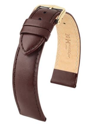 Hirsch Corse M NQR Brown Leather Fibers 16/14mm 12100210-1-16