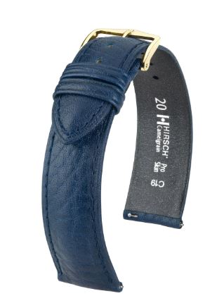 Hirsch Camelgrain L Blue Calf 18/16mm 01009080-1-18