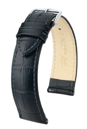 Hirsch Duke L Black Calf 18/16mm 01028050-2-18