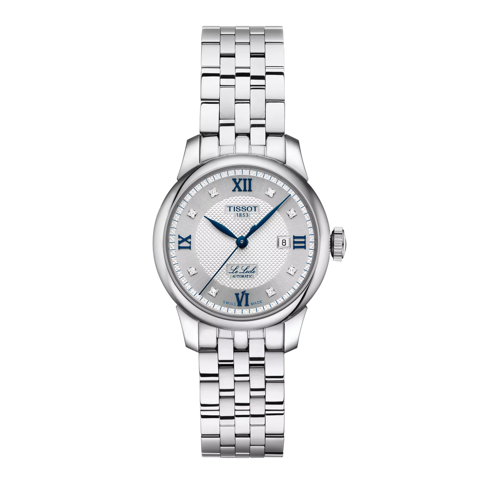 Tissot Le Locle Automatic Lady 20th Anniversary diamant + extra lederen band T006.207.11.036.01 29mm